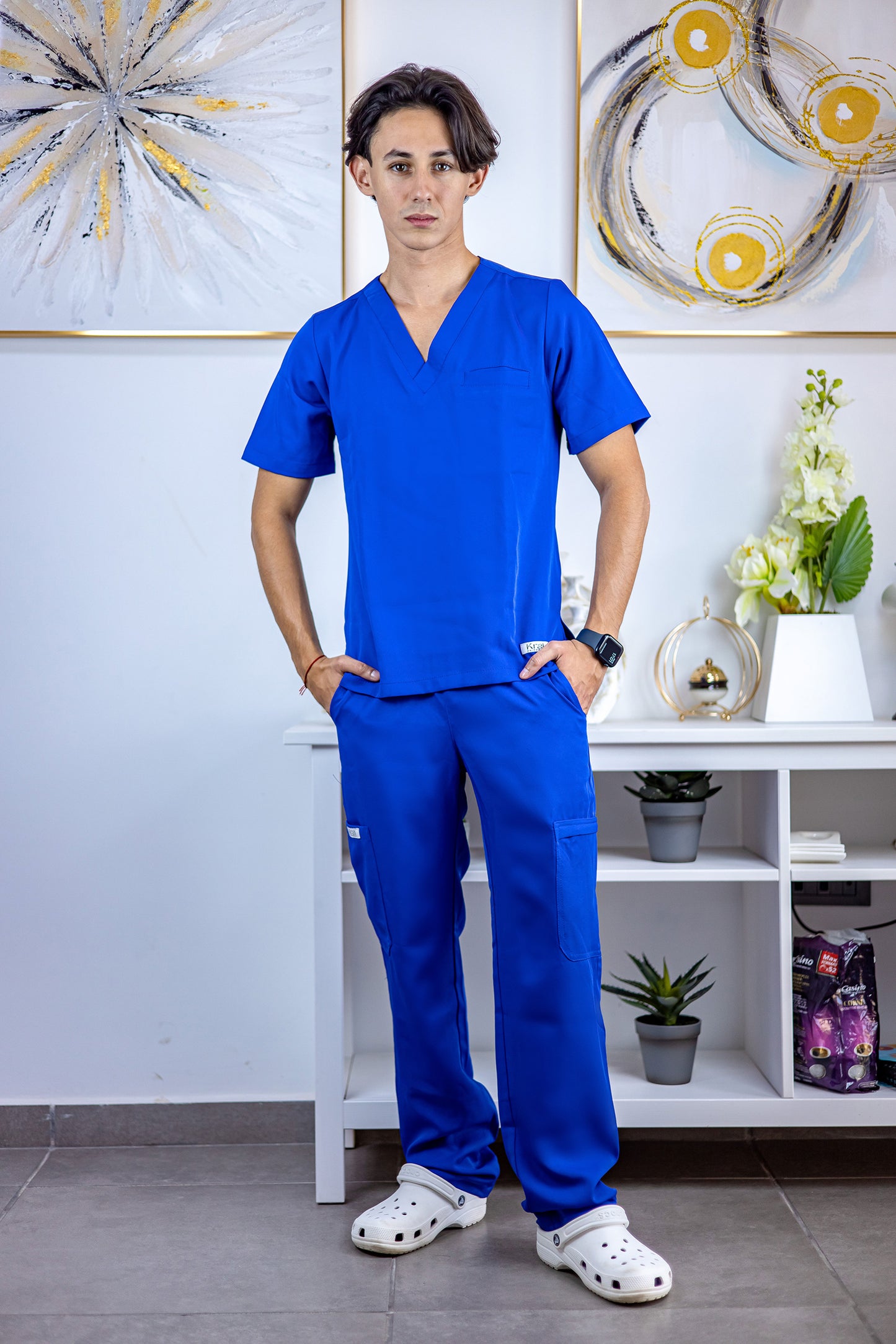 Pyjama médical homme | Uniformes Kral Maroc.