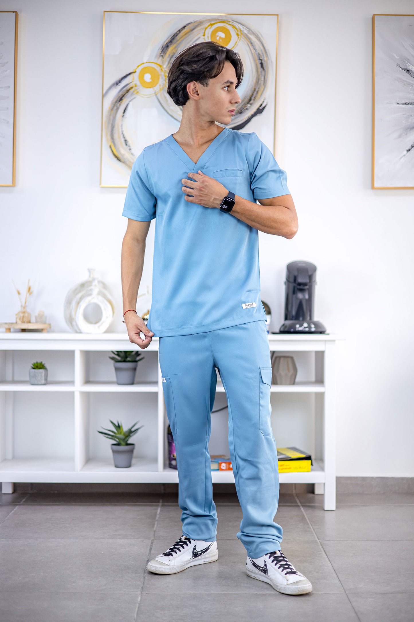 Pyjama médical homme | Uniformes Kral Maroc.