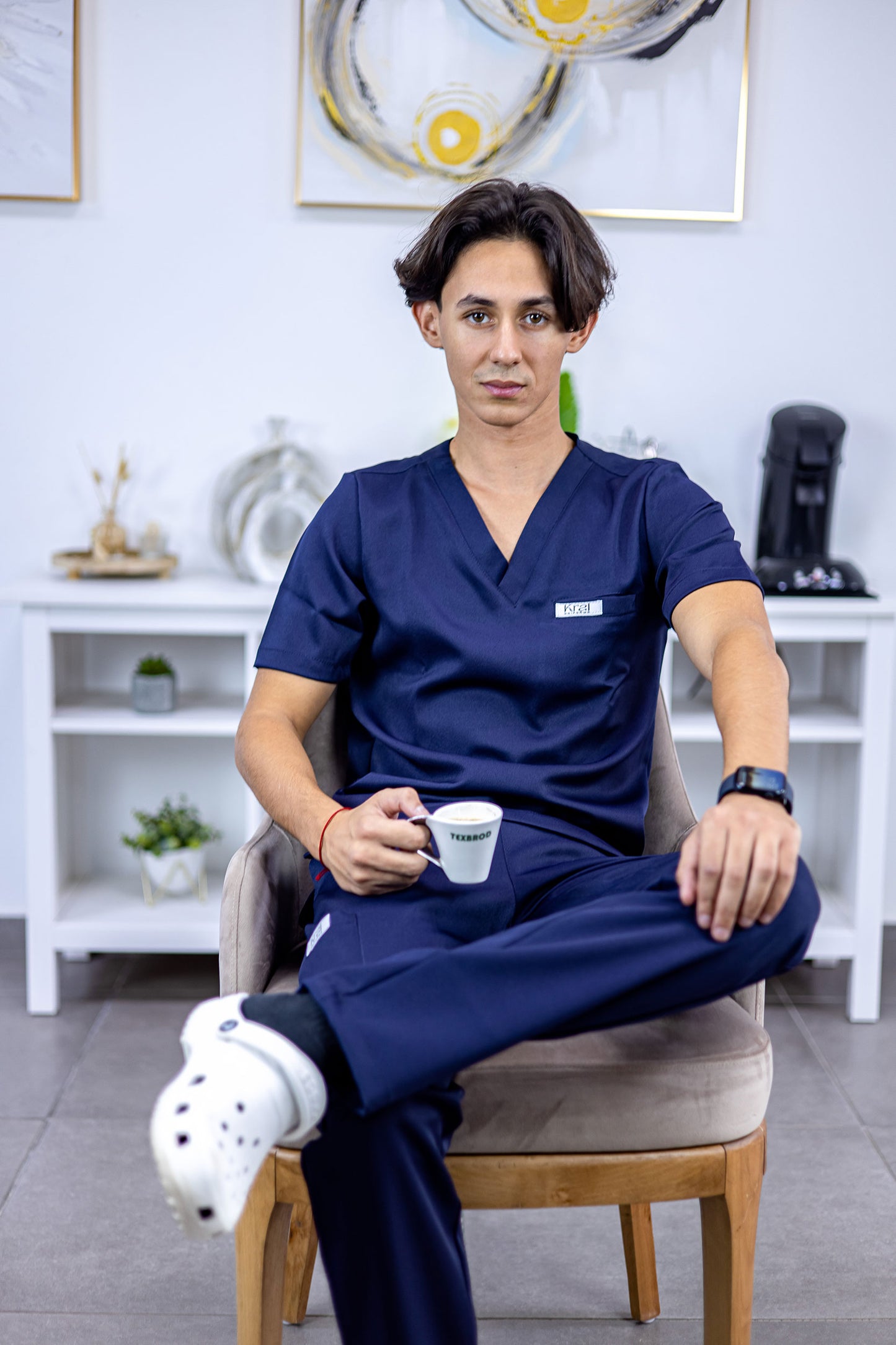 Pyjama médical homme | Uniformes Kral Maroc.