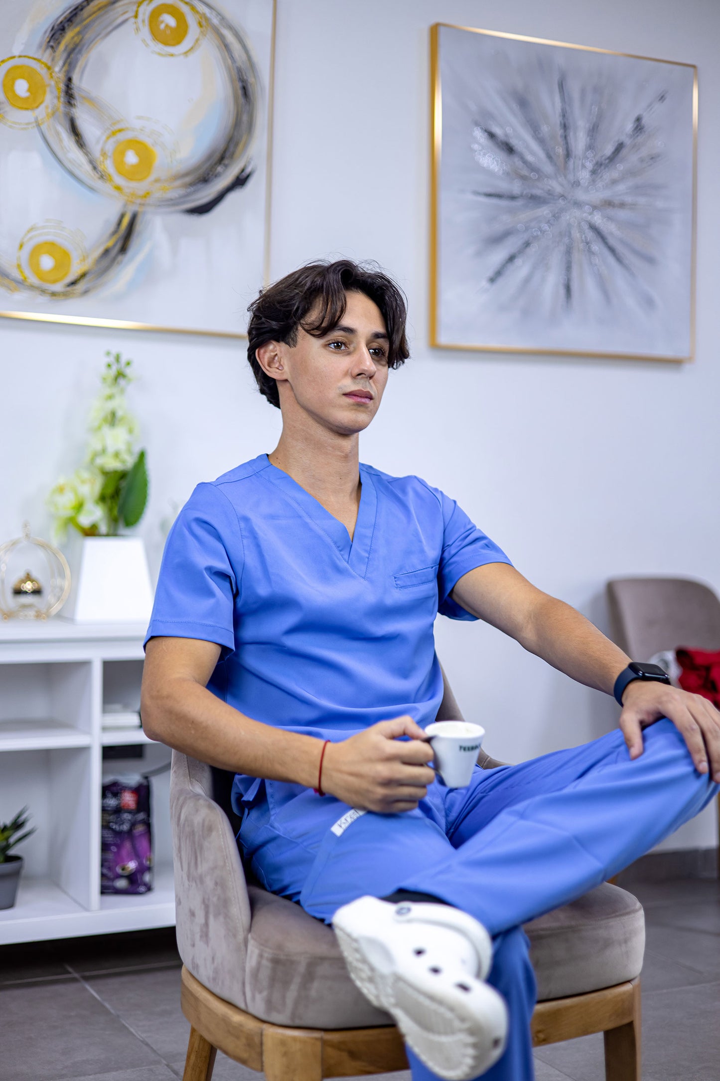 Pyjama médical homme | Uniformes Kral Maroc.