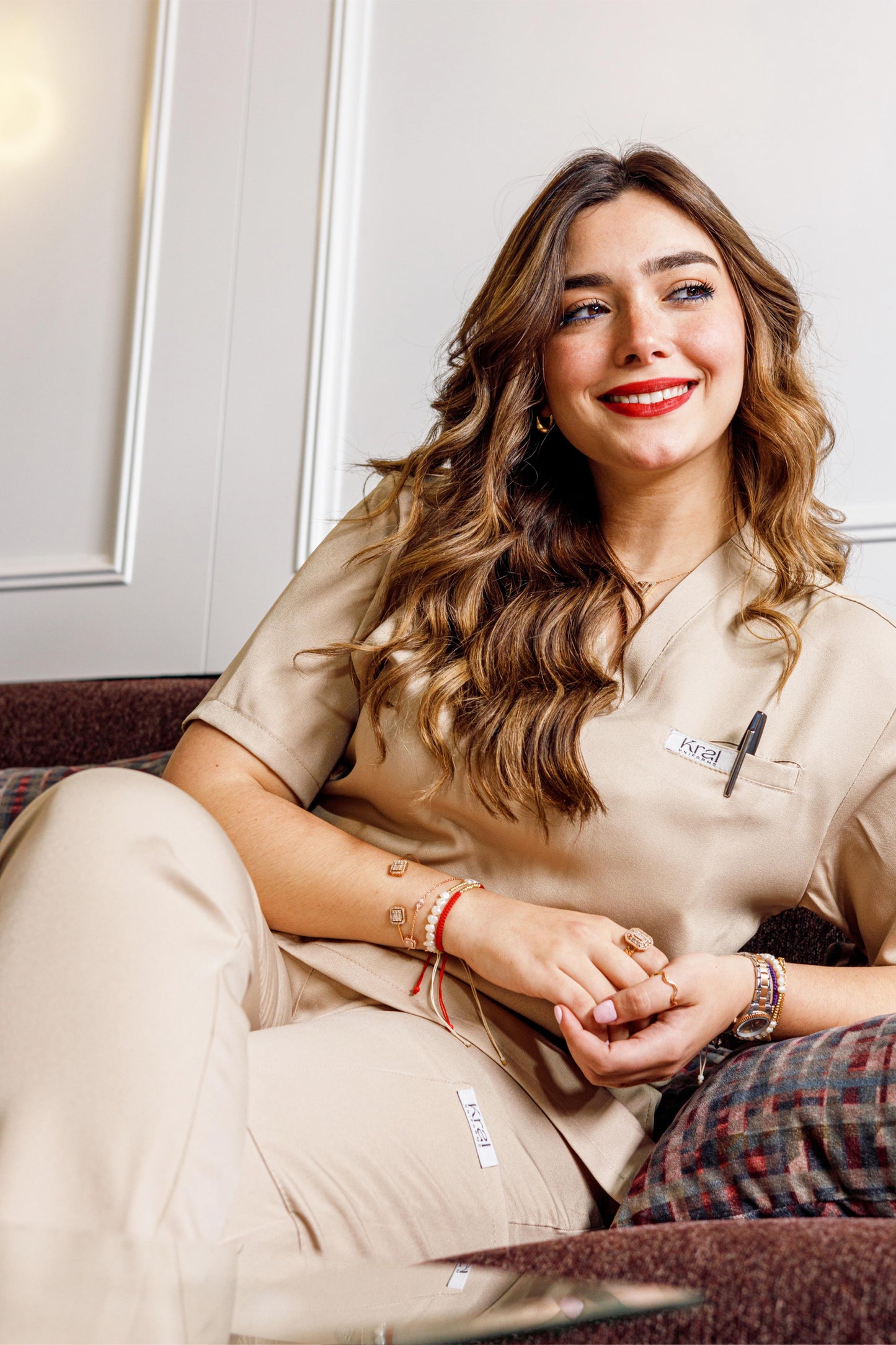 Pyjama médical femme | Uniformes Kral Maroc.