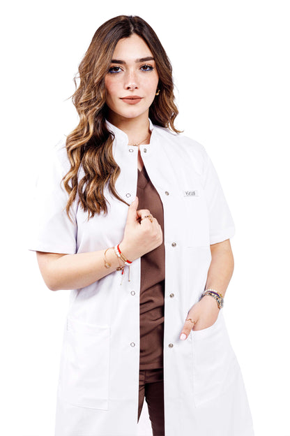BLOUSE FEMME MANCHES COURTES